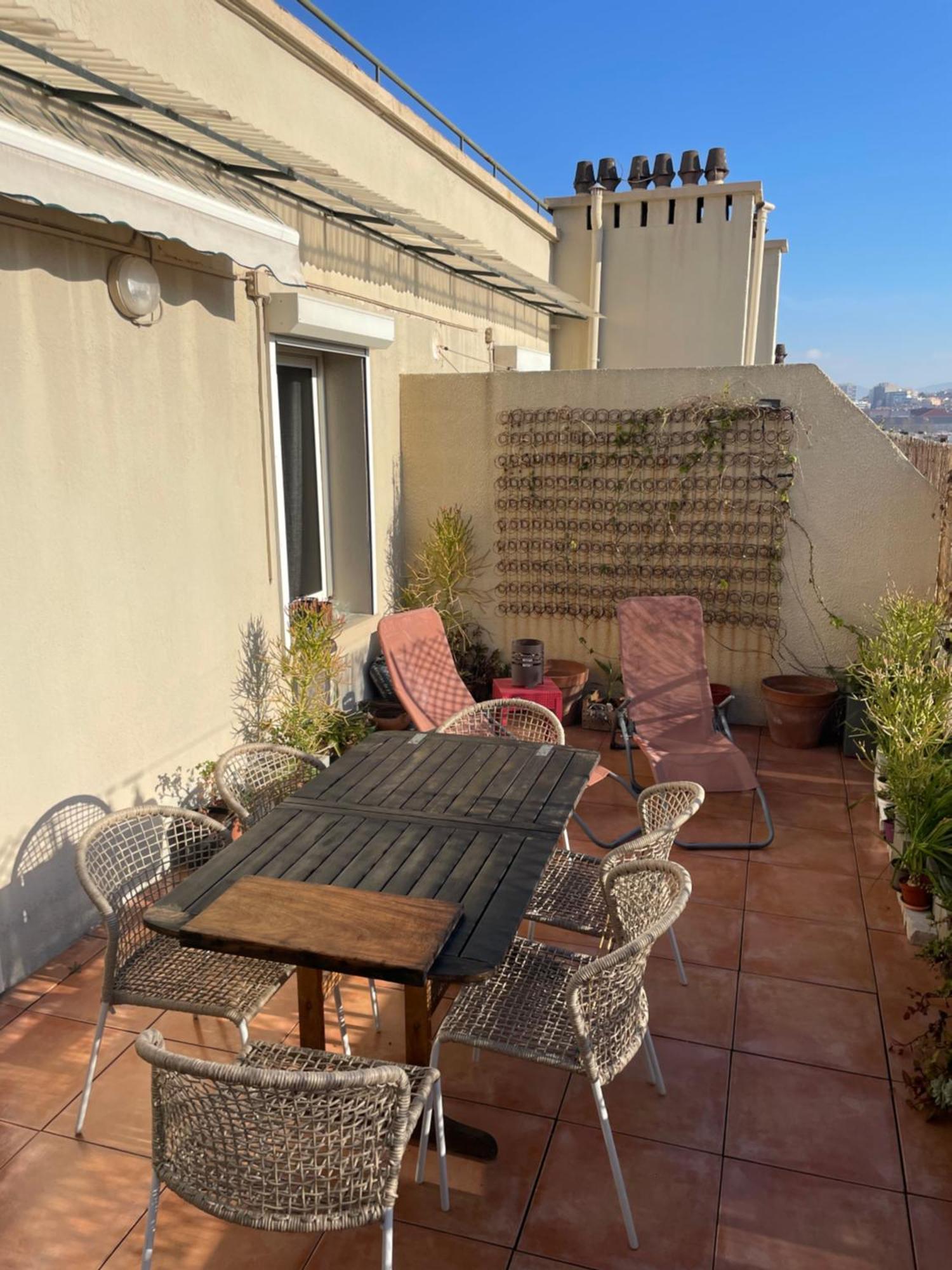 4 Personnes Appart 60 M2 Terrasse 35M2 Sejour Sud 2 Vraies Chambres Gare Saint-Charles Universite Марсель Экстерьер фото